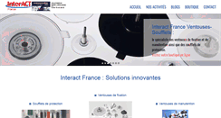 Desktop Screenshot of interactfrance.net